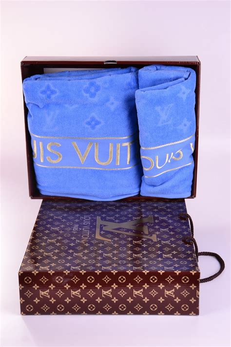 louis vuitton towels|louis vuitton towel set.